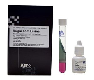 Rugai com Lisina 5/2ml 13x100, Caixa com 20 tubos, mod.: 510102 (Laborclin)