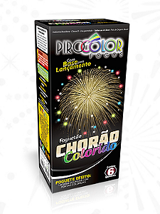 FOGUETE COLORIDO SORTIDO