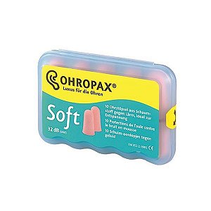 Protetor Auricular Ohropax Soft 30dB com Case 5 Pares