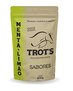 Erva Mate Trots Sabor Menta e Limão