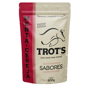 Erva Mate Trots Sabor Menta & Cereja