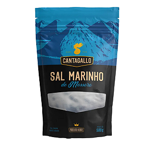 SAL MARINHO DE MOSSORO 500G - CANTAGALLO