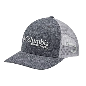 BONE COLUMBIA  TODO CINZA COM MALHA - COLUMBIA
