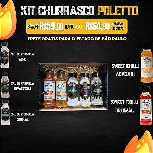 KIT PRESENTE CHURRASCO POLETTO