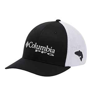 BONE COLUMBIA PFG  PRETO COM BRANCO SEM AJUSTE - COLUMBIA