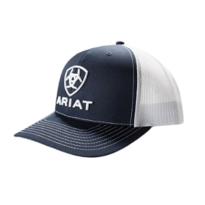 BONE AZUL ESCURO COM TELA BRANCO - ARIAT