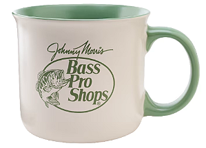CANECA DE CAFE 16 OZ BASS PRO SHOPS VERDE