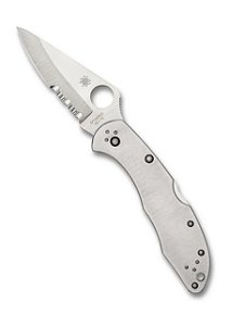 CANIVETE IMPORTADO SPYDERCO DELICA 4 MEIA SERRA