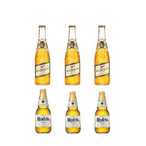 KIT 2 CERVEJAS MILLER E MODELO 3 UN CADA