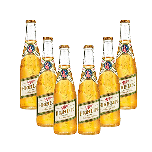 CERVEJA MILLER HIGH LIFE LONG NECK - KIT COM 6