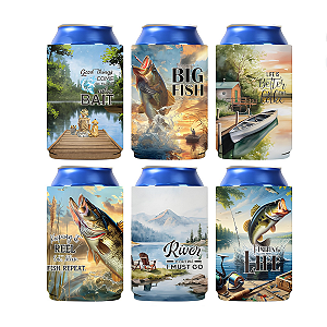 KIT PORTA LATAS IMPORTADO FISH 6UND
