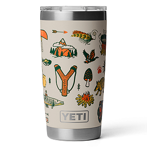 COPO BEGE YETI 20OZ PERSONALIZADO