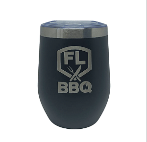 COPO TÉRMICO COM TAMPA 350 ML - FLBBQ