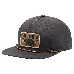 BONE COLUMBIA CINZA COM CORDINHA URSO