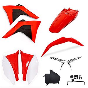 Kit Plástico Crf 230 Amx Premium 2008 - 2019 Original