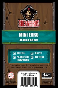 Sleeve Mini Euro (45 mm x 68 mm) - Bucaneiros