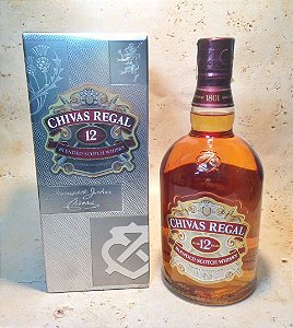 Whisky Chivas Regal 12 anos 1 litro