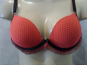 Sutiã Vermelho de Bolinha