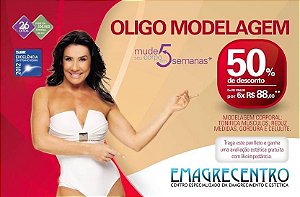 Tratamento para redução de medidas e queima de gordura localizada - OLIGO MODELAGEM