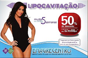 TRATAMENTO DE LIPOCAVITAÇÃO