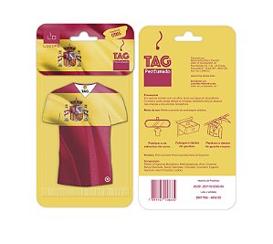 Linha Tag Perfumado - Camiseta Espanha