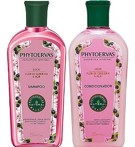 Kit Phytoervas Lisos Shampoo + Condicionador 250ml