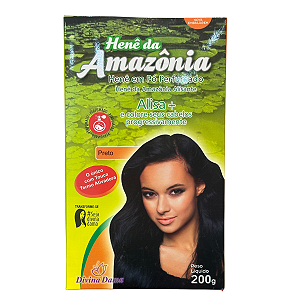 Henê Da Amazônia Em Pó Preto 200g