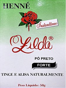 Henê Zilda Instantâneo 50g Forte Preto
