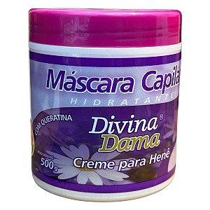 Creme Branco Para Hene Da Divina Dama 500g