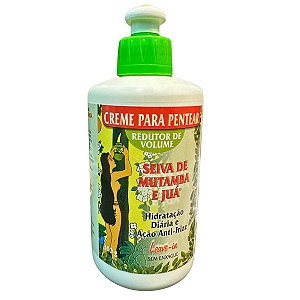Creme De Pentear Seiva De Mutamba 300g Redutor de Volume