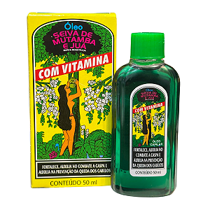Óleo Seiva De Mutamba E Juá 50ml com VItamina