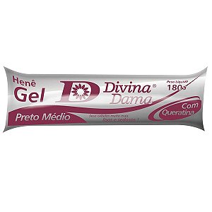 Henê Gel Divina Dama Médio Bisnaga 180g