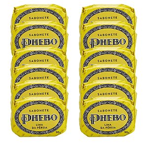 Sabonete Phebo Lima da Persia 90g Kit c/ 12un