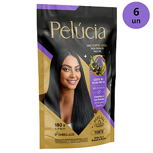 Kit C/ 6un Henê Pelúcia Forte Pouch 180g