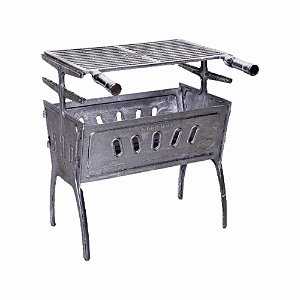 Churrasqueira Desmontável em Alumínio Fundido Delumins