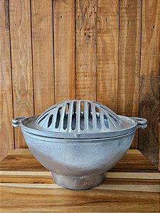 Gengiskan Redonda em Alumínio Fundido Simples - DISPONÍVEL EM NOSSA LOJA FÍSICA