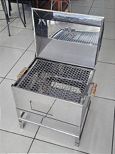 Churrasqueira a Bafo em Inox