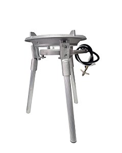 Fogareiro Tripé Desmontável em Alumínio