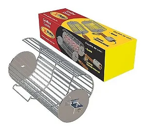 Cesto de Miúdos em Inox para Espeto Giratório