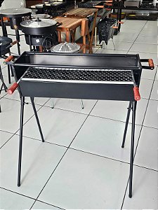 Churrasqueira de Espetinhos Galvanizada 80CM