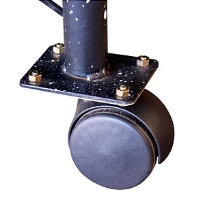 Kit Rodinhas Churrasqueira Apolo Industrial e Mini Industrial