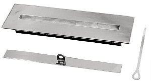 Lareira Ecológica Queimador a Álcool Retangular - 40 cm