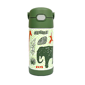 Garrafa Térmica Funtainer F410 Reino da Selva Thermos - 355ml