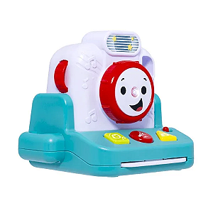 Maquina fotografica com projetor infantil buba