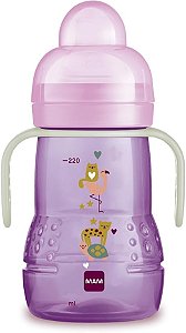 Copo Trainer Night 220Ml - Rosa- MAM