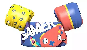 Boia De Espuma Sea Float Gamer 25-35 kg Colorida