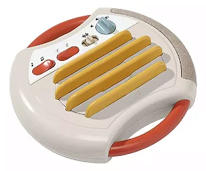 Guitarra Eletrônica Tiny Rockers Bebê 12m+ Luz Som Tiny Love