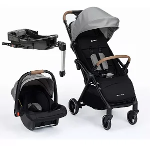 Conjunto Travel System Spark Plus Trio Black Graphite Safety