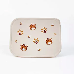 Lancheira Infantil Marmita Bento Box Com Divisórias Petit Pia Leão