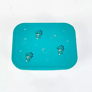 Lancheira Infantil Marmita Bento Box Com Divisórias Petit Pia Dino